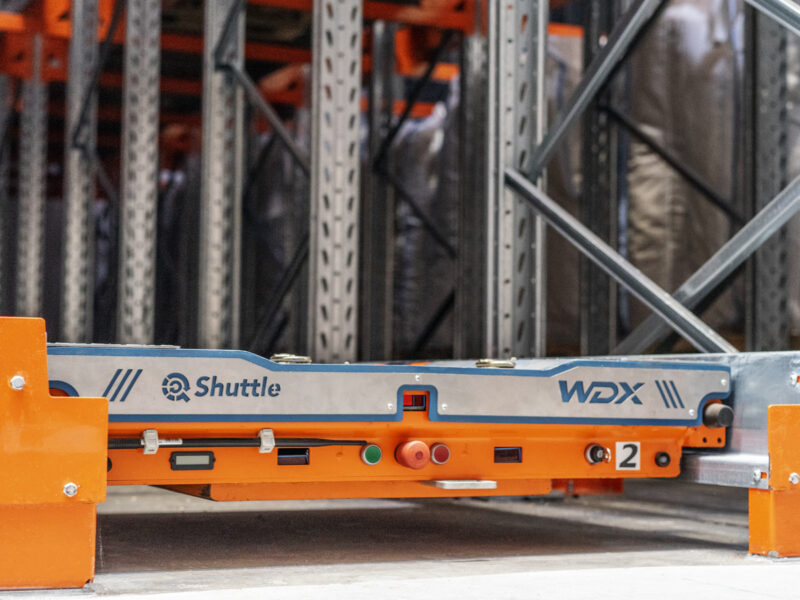 Platforma typu Pallet Shuttle